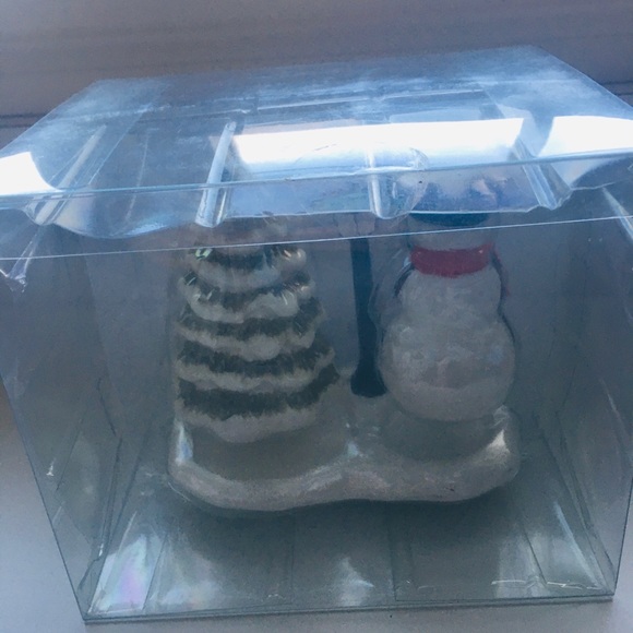NW BETTER HOME  SNOWMAN & TREE SALT & PEPPER SHKRS - Picture 5 of 5